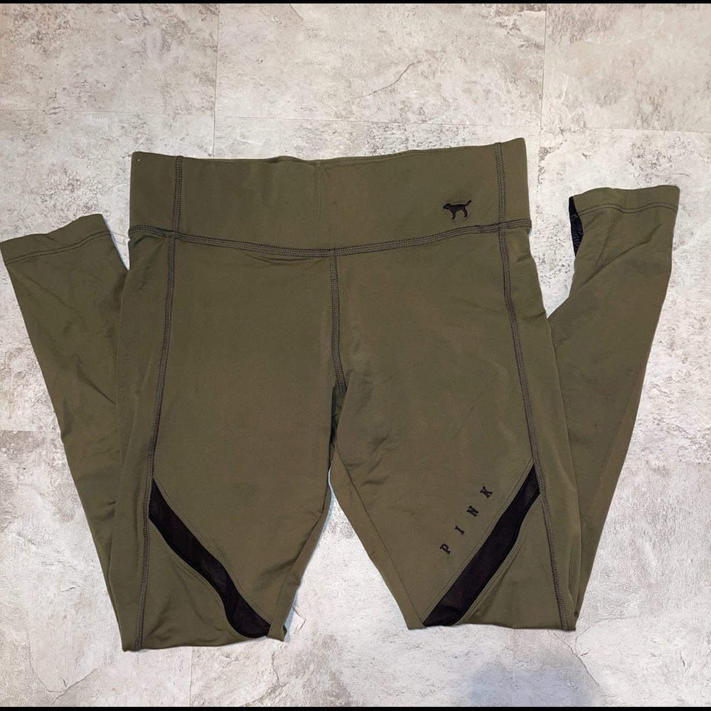 Army Green VS Pink Leggings